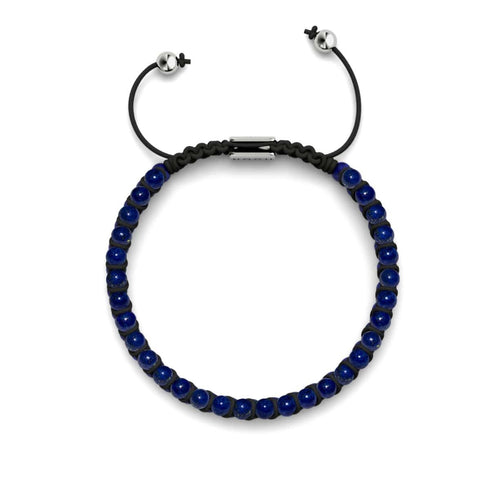 Lapis | Argent sterling .925 | Bracelet Vitalité